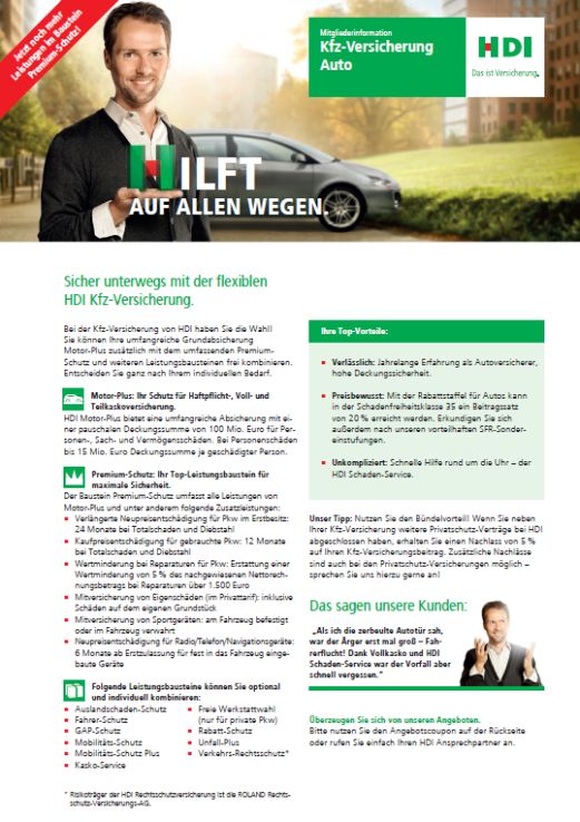 hdi werbung 2014