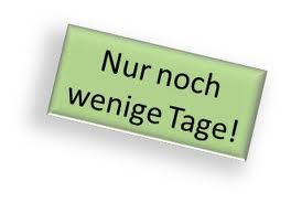 nur noch wenige tage