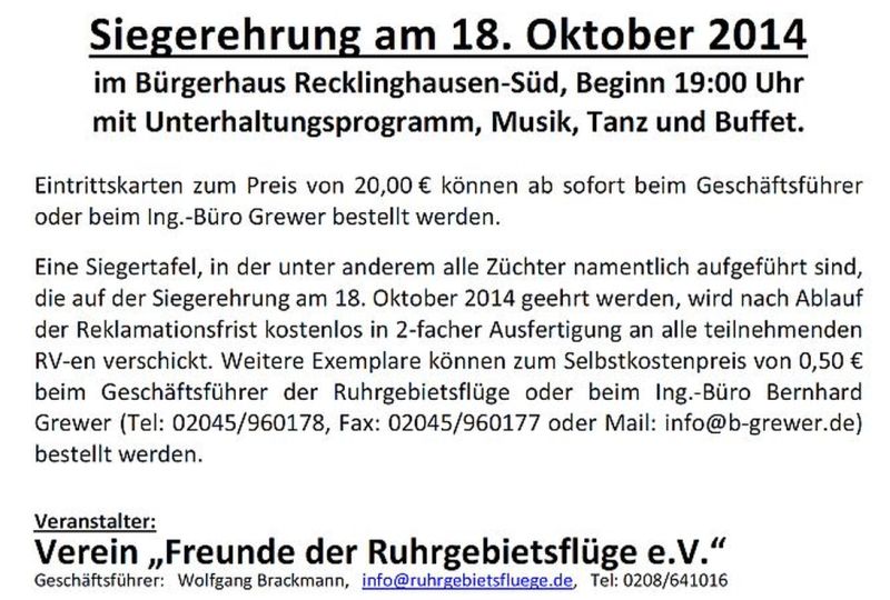 ruhrgebiet siegereherung