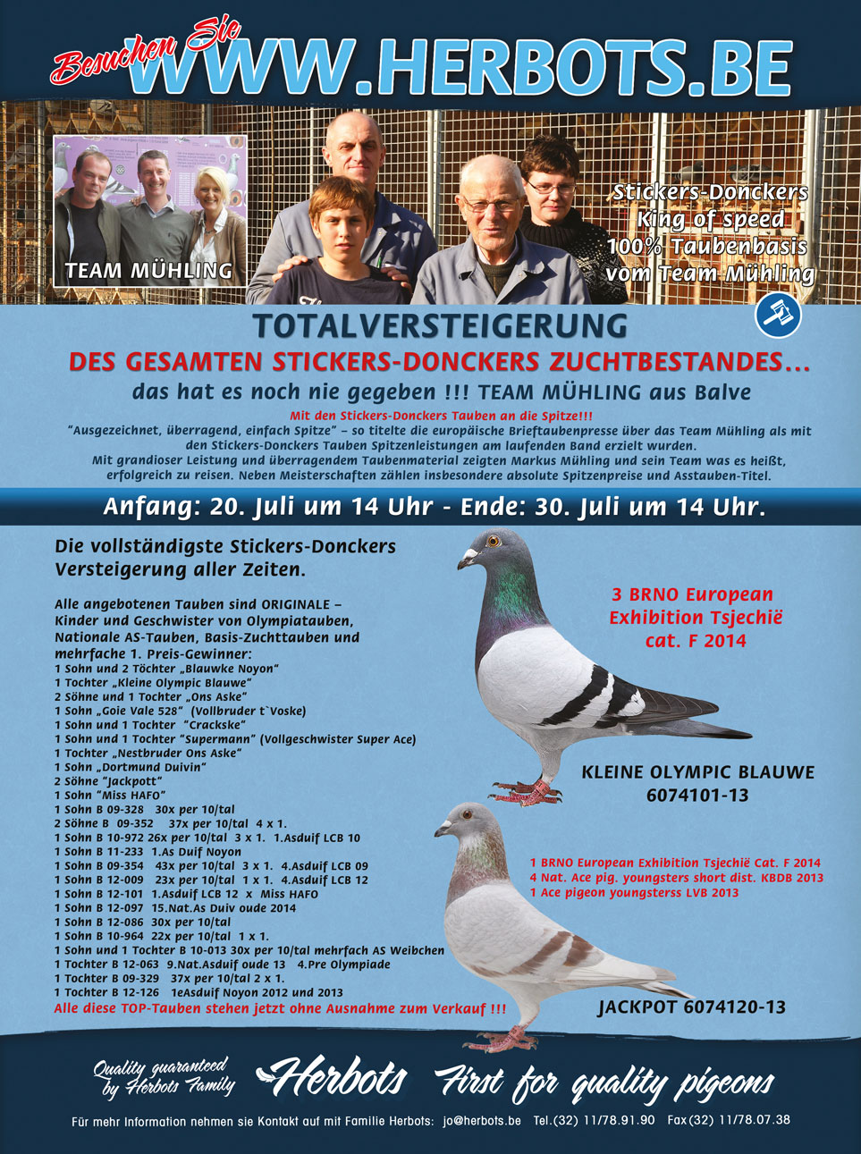 Herbots juli 2015
