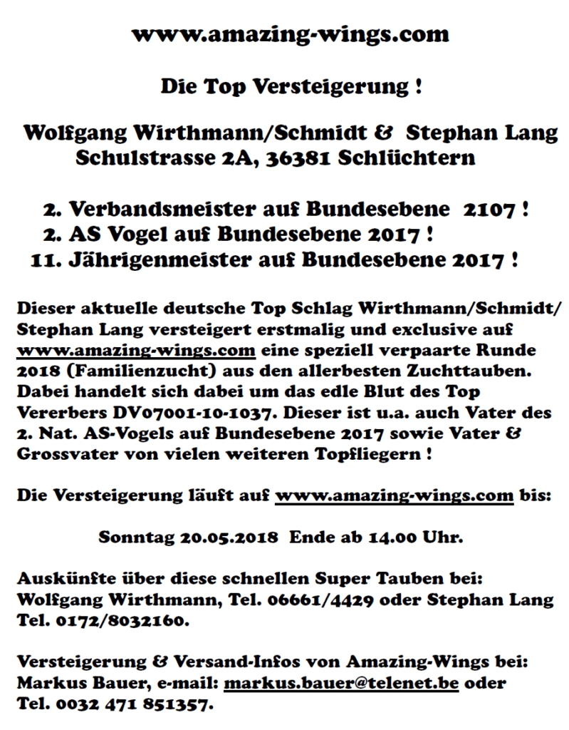 amazing wirthmann