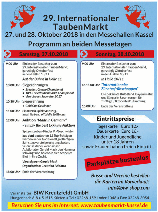 taubenmarkt 2018
