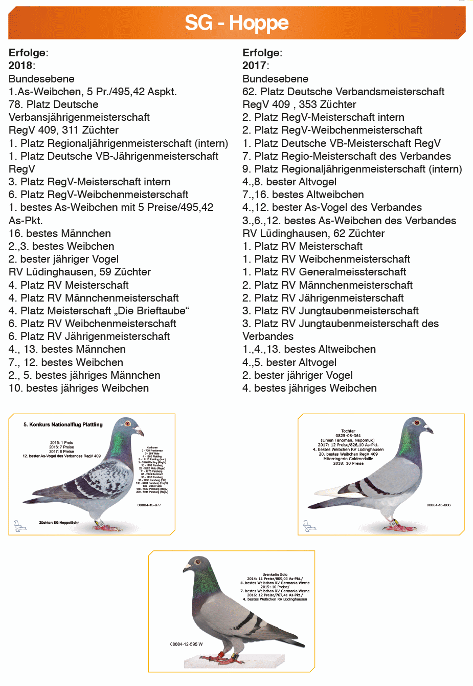hoppe leistungen